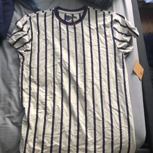 Striped red white and blue t shirt